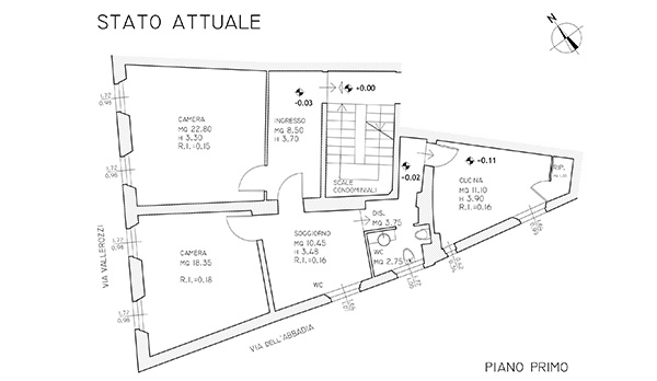 Abitazione in via dell'Abbadia'